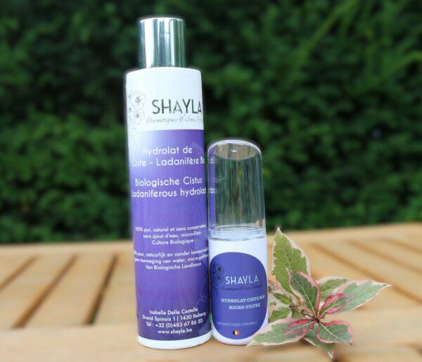 Brumisateur Shayla avec Hydrolat de Ciste Bio