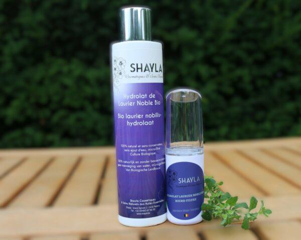 Brumisateur Shayla avec l' Hydrolat de Laurier Noble Bio