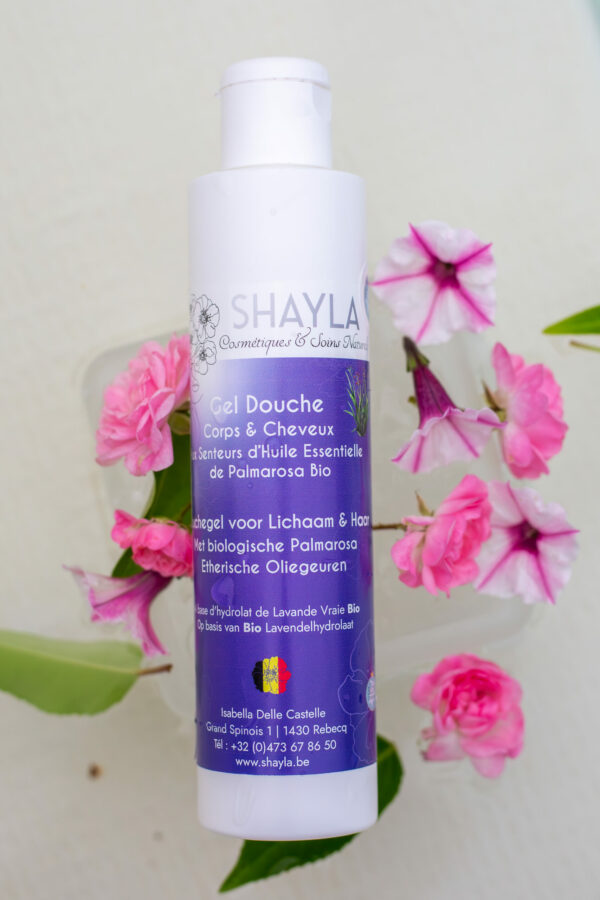 SHAYLA COSMETIQUES NATURELS BELGES - GEL douche corps et cheveux
