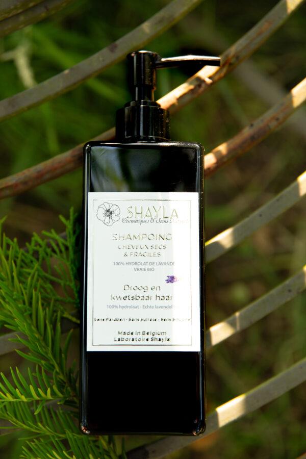 SHAMPOING NATUREL BELGE _ CHEVEUX SECS ET FRAGILISES _ HYDROLAT LAVANDE VRAIE BIO