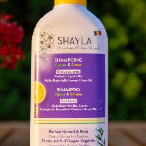 Shampoing Cheveux Gras - Cyprès-Citron