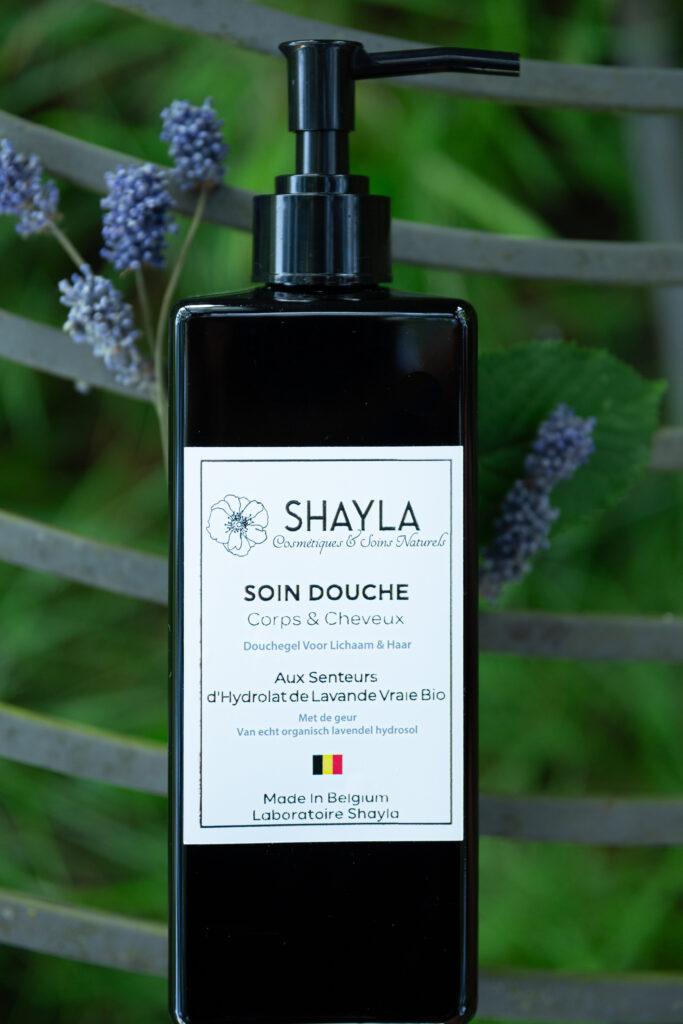 bain douche - gel douche naturelle - hydrolat cannelle et noix muscade - fabrication belge- shayla laboratoire.jpg