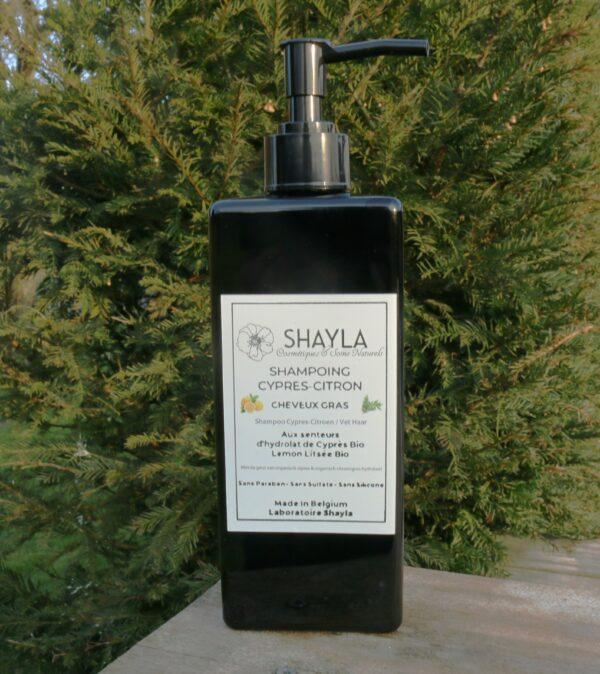 Shampoing Cheveux Gras - Cyprès-Citron