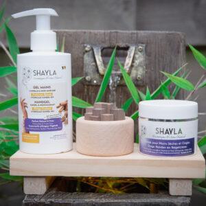 Gel mains cannelle-noix muscade bio & Crème mains à la fleur d 'oranger bio